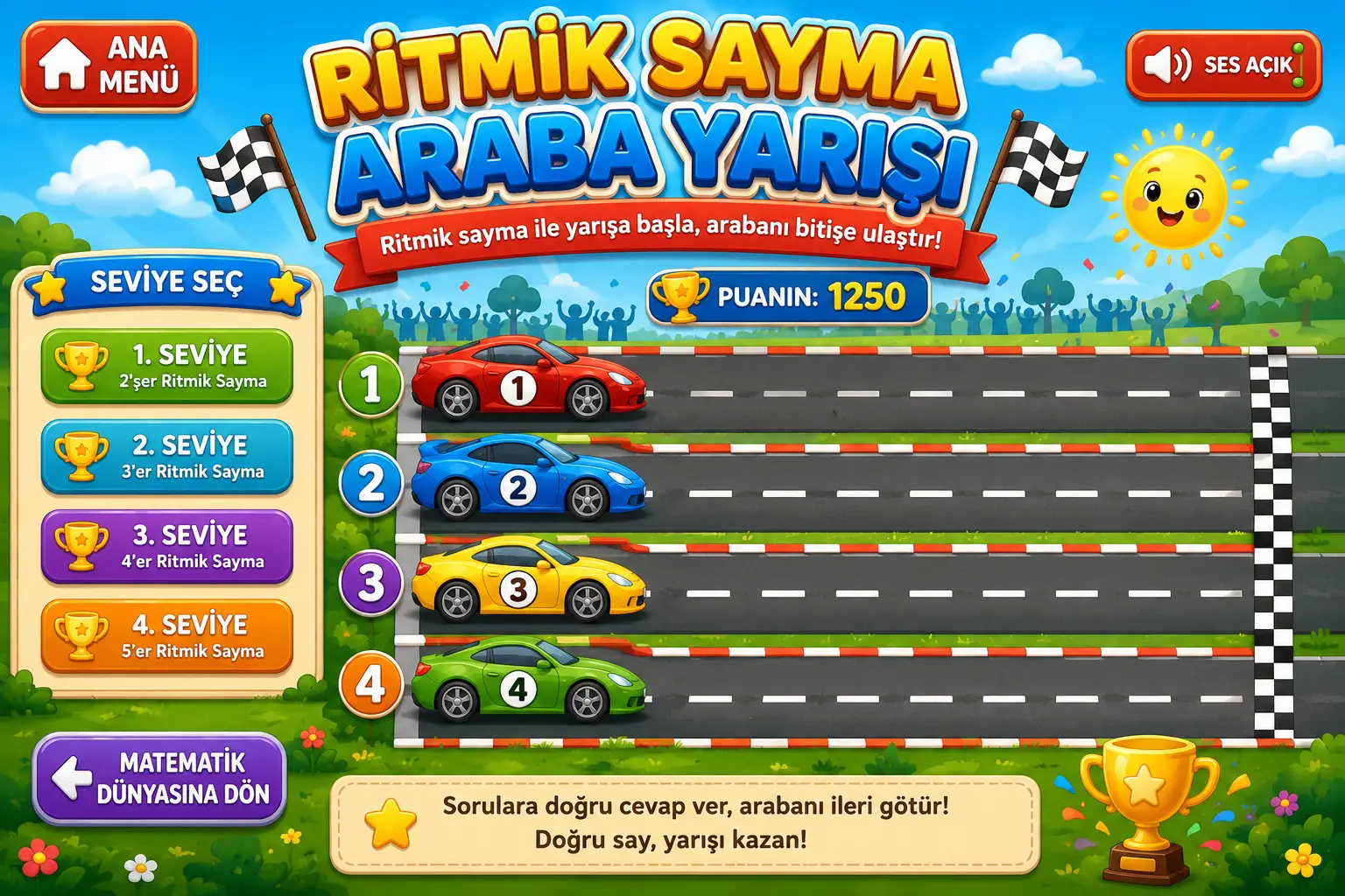 Araba Ritmik Sayma