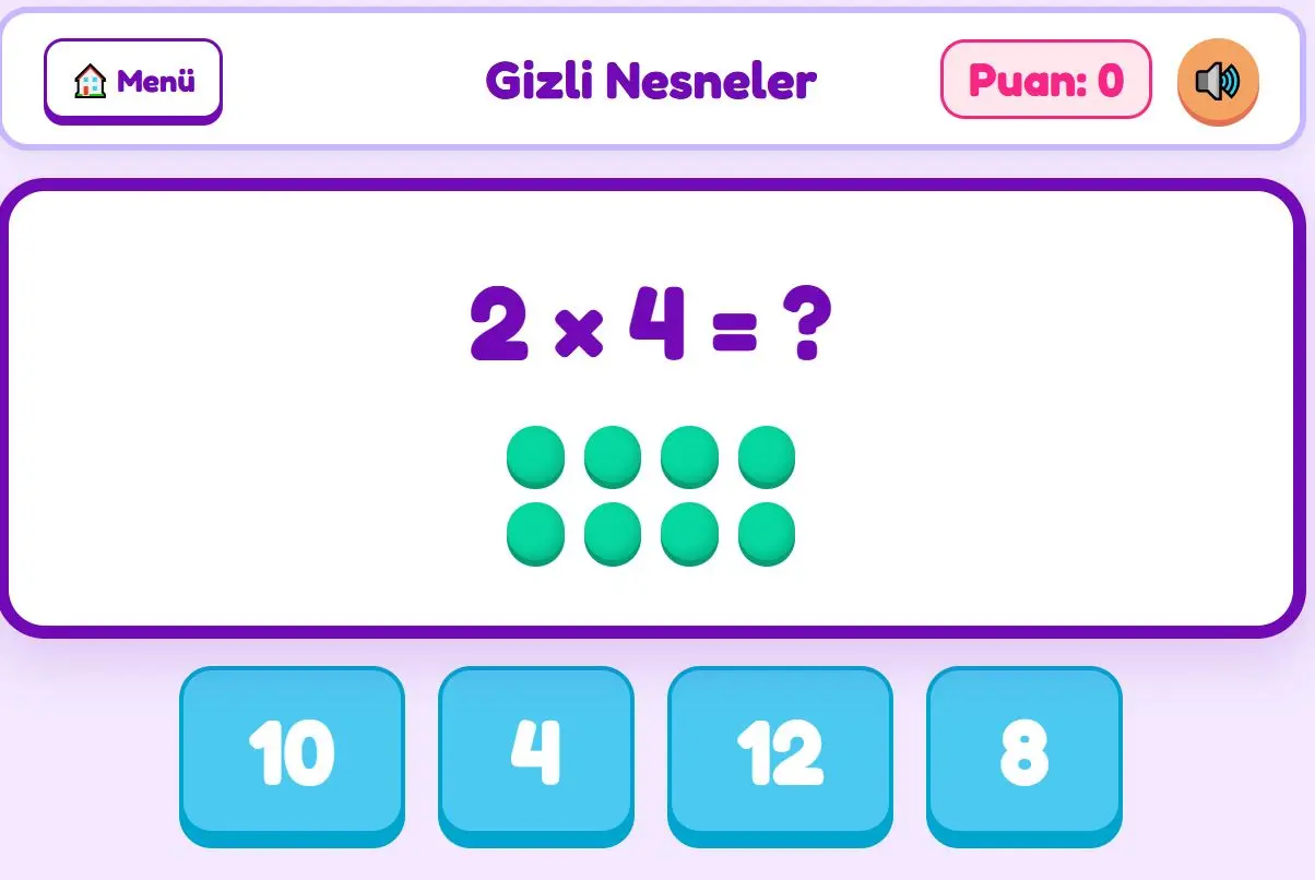 Çarpma Oyunu 5