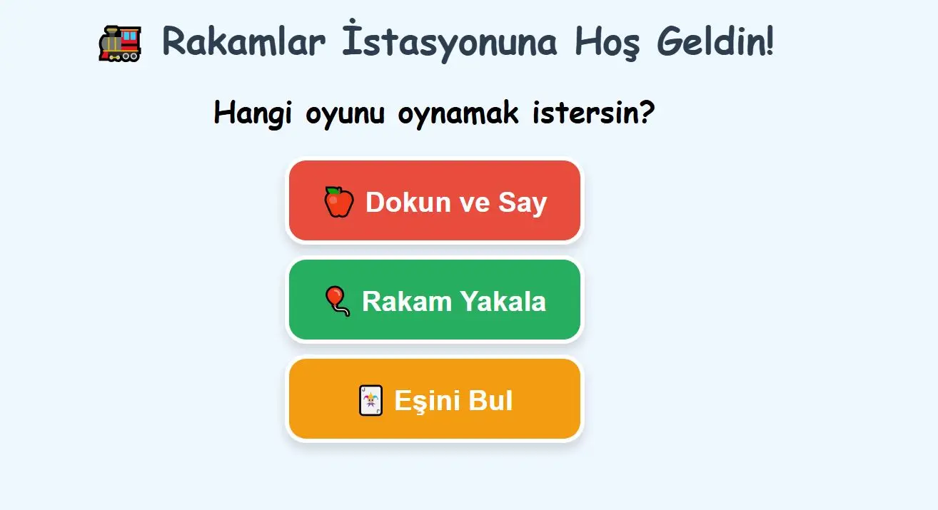 Rakamları Öğren