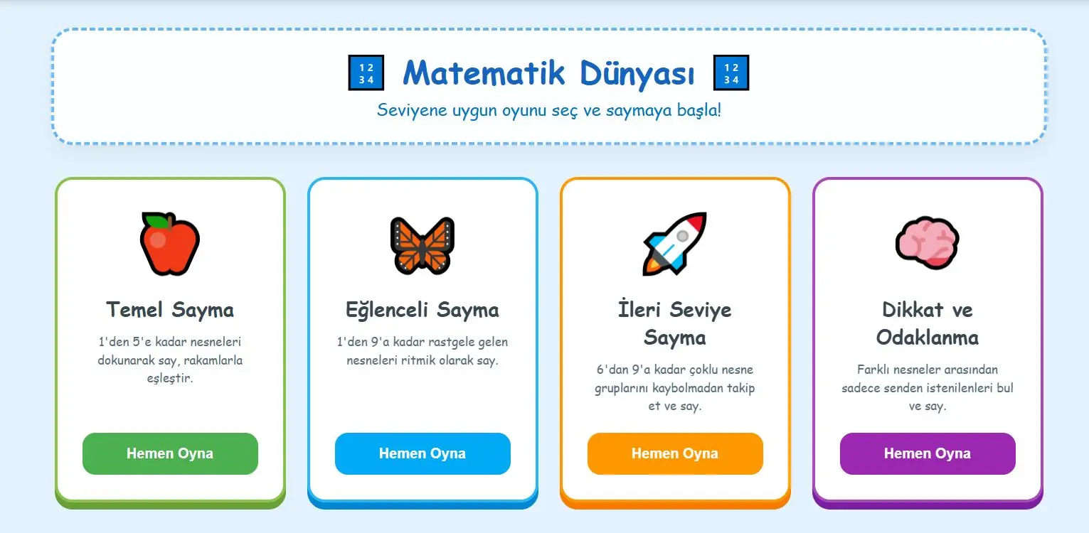 Sayma Etkinlikleri